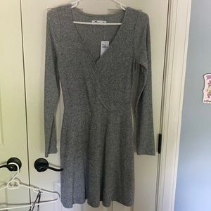 Hollister gray sweater dress. New with tags